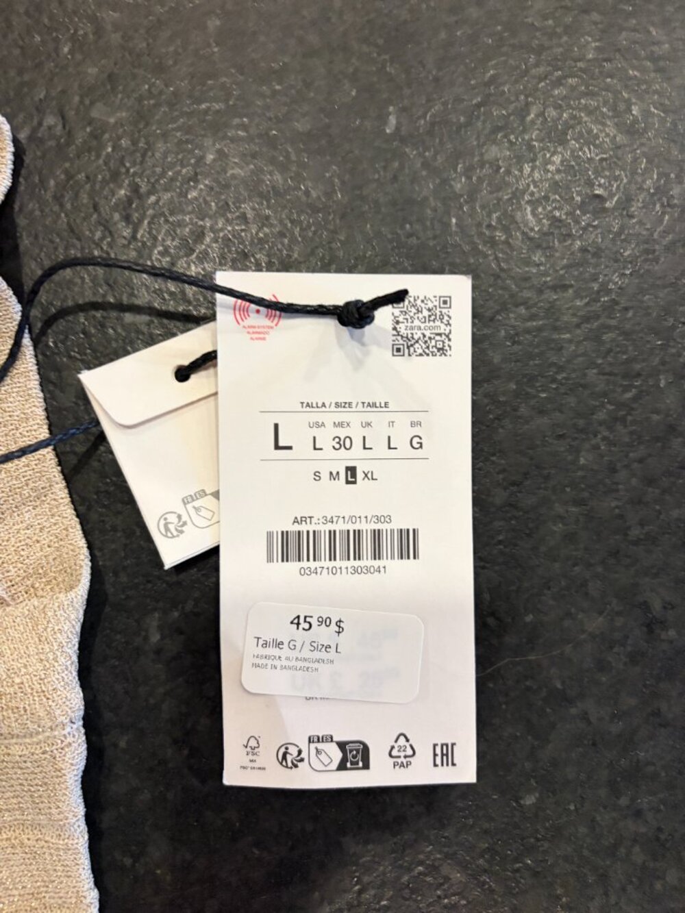 NWT - Zara Ribbed Cardigan - Picture 2 of 2